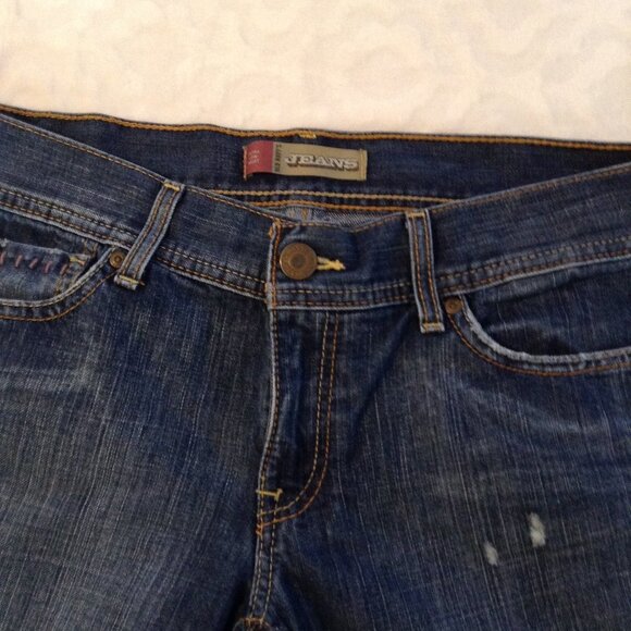 Old Navy denim crop jeans 12 reg - Picture 2 of 4